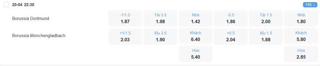 Tỉ lệ kèo Dortmund vs Gladbach nhan-dinh-soi-keo-dortmund-vs-gladbach-luc-22h30-ngay-20-4-2025-2